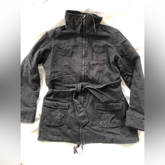 Women’s Black Utility Jacket - Picture 2 of 16